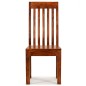 vidaXL Esszimmerstühle 2 Stk. Massivholz mit Honigfarbenem Finish vidaXL Esszimmerstühle 2 Stk. Massivholz mit Honigfarbenem Finish