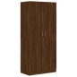 vidaXL Kleiderschrank Braun Eichen-Optik 90x52x200 cm Holzwerkstoff vidaXL Kleiderschrank Braun Eichen-Optik 90x52x200 cm Holzwerkstoff