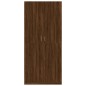 vidaXL Kleiderschrank Braun Eichen-Optik 90x52x200 cm Holzwerkstoff vidaXL Kleiderschrank Braun Eichen-Optik 90x52x200 cm Holzwerkstoff