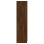 vidaXL Kleiderschrank Braun Eichen-Optik 90x52x200 cm Holzwerkstoff vidaXL Kleiderschrank Braun Eichen-Optik 90x52x200 cm Holzwerkstoff