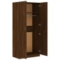 vidaXL Kleiderschrank Braun Eichen-Optik 90x52x200 cm Holzwerkstoff vidaXL Kleiderschrank Braun Eichen-Optik 90x52x200 cm Holzwerkstoff