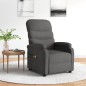 vidaXL Massagesessel Elektrisch Dunkelgrau Stoff vidaXL Massagesessel Elektrisch Dunkelgrau Stoff