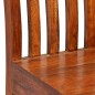 vidaXL Esszimmerstühle 4 Stk. Massivholz mit Palisander-Finish vidaXL Esszimmerstühle 4 Stk. Massivholz mit Palisander-Finish