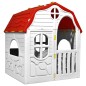 vidaXL Faltbares Kinderspielhaus mit funktionierender Tür und Fenstern vidaXL Faltbares Kinderspielhaus mit funktionierender Tür und Fenstern