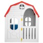 vidaXL Faltbares Kinderspielhaus mit funktionierender Tür und Fenstern vidaXL Faltbares Kinderspielhaus mit funktionierender Tür und Fenstern
