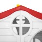 vidaXL Faltbares Kinderspielhaus mit funktionierender Tür und Fenstern vidaXL Faltbares Kinderspielhaus mit funktionierender Tür und Fenstern