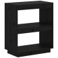 vidaXL Bücherregal Schwarz 60x35x71 cm Massivholz Kiefer vidaXL Bücherregal Schwarz 60x35x71 cm Massivholz Kiefer