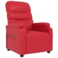 vidaXL Massagesessel Elektrisch Rot Kunstleder vidaXL Massagesessel Elektrisch Rot Kunstleder