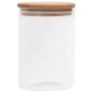 vidaXL Vorratsgläser mit Bambusdeckel 4 Stk. 800 ml vidaXL Vorratsgläser mit Bambusdeckel 4 Stk. 800 ml