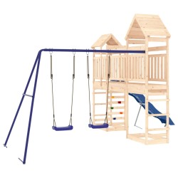 vidaXL Spielturm Massivholz Kiefer