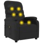 vidaXL Massagesessel Elektrisch Schwarz Kunstleder vidaXL Massagesessel Elektrisch Schwarz Kunstleder