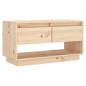 vidaXL TV-Schrank 74x34x40 cm Massivholz Kiefer