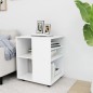 vidaXL Rollschrank Weiß 60x53x72 cm Holzwerkstoff vidaXL Rollschrank Weiß 60x53x72 cm Holzwerkstoff