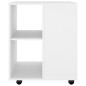 vidaXL Rollschrank Weiß 60x53x72 cm Holzwerkstoff vidaXL Rollschrank Weiß 60x53x72 cm Holzwerkstoff