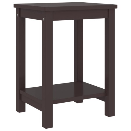 vidaXL Nachttisch Dunkelbraun 35x30x47 cm Massivholz Kiefer