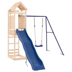vidaXL Spielturm Massivholz Kiefer