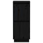vidaXL Sideboards 2 Stk. Schwarz 31,5x34x75 cm Massivholz Kiefer vidaXL Sideboards 2 Stk. Schwarz 31,5x34x75 cm Massivholz Kiefer