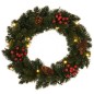 vidaXL Weihnachtskränze 2 Stk. mit Schmuck Grün 45 cm vidaXL Weihnachtskränze 2 Stk. mit Schmuck Grün 45 cm