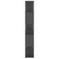 vidaXL Bücherregal Raumteiler Grau 100x24x155 cm Holzwerkstoff vidaXL Bücherregal Raumteiler Grau 100x24x155 cm Holzwerkstoff
