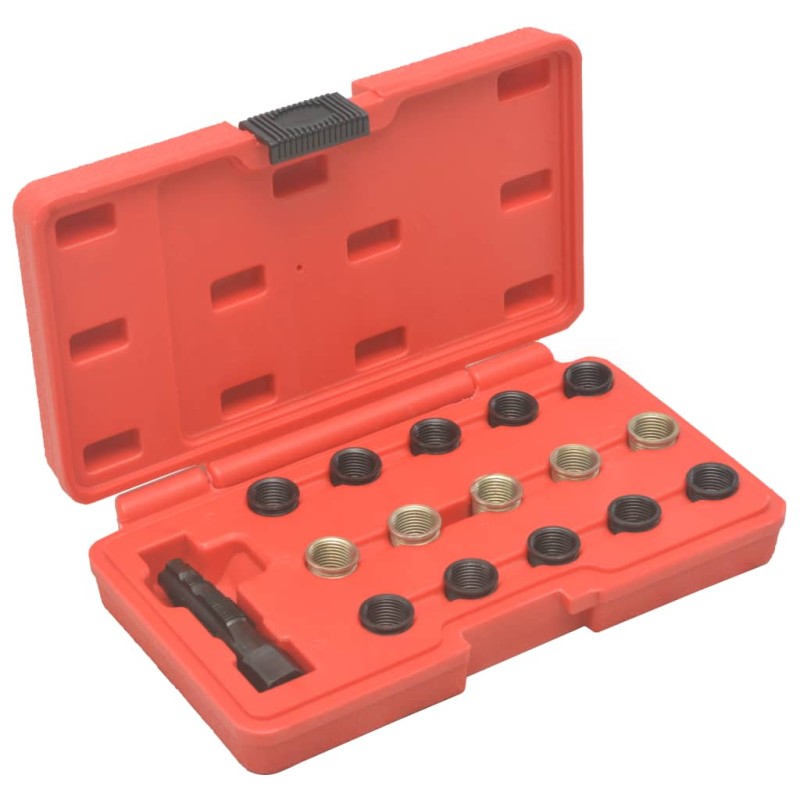 vidaXL 16-tlg. Zündkerzengewinde-Reparatursatz M14×1,25 vidaXL 16-tlg. Zündkerzengewinde-Reparatursatz M14×1,25