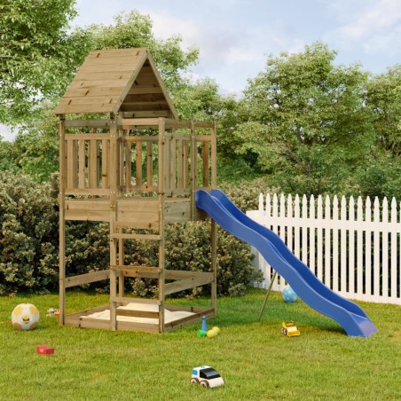 vidaXL Spielturm Imprägniertes Kiefernholz