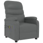 vidaXL Massagesessel Elektrisch Grau Kunstleder vidaXL Massagesessel Elektrisch Grau Kunstleder