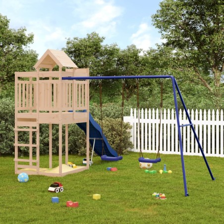 vidaXL Spielturm Massivholz Kiefer