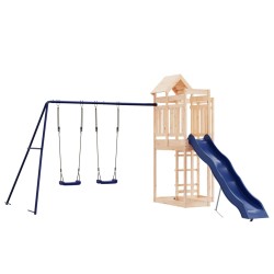 vidaXL Spielturm Massivholz Kiefer