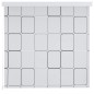 vidaXL Duschrollo 160x240 cm Quadratmuster vidaXL Duschrollo 160x240 cm Quadratmuster