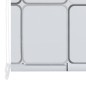 vidaXL Duschrollo 160x240 cm Quadratmuster vidaXL Duschrollo 160x240 cm Quadratmuster