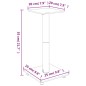 vidaXL Lautsprecher-Ständer 2 Stk. Schwarz & Silbern Hartglas 1 Säule vidaXL Lautsprecher-Ständer 2 Stk. Schwarz & Silbern Hartglas 1 Säule