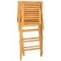 vidaXL Gartenstühle 2 Stk. Klappbar 56x63x90 cm Massivholz Teak vidaXL Gartenstühle 2 Stk. Klappbar 56x63x90 cm Massivholz Teak