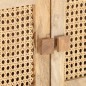 vidaXL TV-Schrank 140x30x40 cm Mango Massivholz und Rohrgeflecht vidaXL TV-Schrank 140x30x40 cm Mango Massivholz und Rohrgeflecht