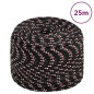 vidaXL Bootsseil Schwarz 10 mm 25 m Polypropylen vidaXL Bootsseil Schwarz 10 mm 25 m Polypropylen