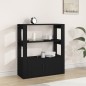 vidaXL Sideboard Schwarz 80x30x90 cm Holzwerkstoff vidaXL Sideboard Schwarz 80x30x90 cm Holzwerkstoff