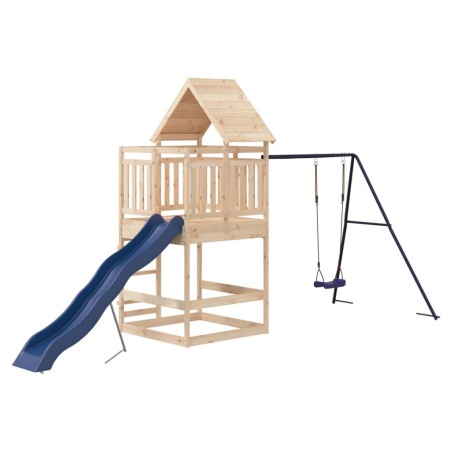 vidaXL Spielturm Massivholz Kiefer