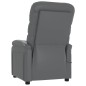 vidaXL Relaxsessel Elektrisch Grau Kunstleder vidaXL Relaxsessel Elektrisch Grau Kunstleder