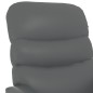 vidaXL Relaxsessel Elektrisch Grau Kunstleder vidaXL Relaxsessel Elektrisch Grau Kunstleder