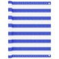 vidaXL Balkon-Sichtschutz Blau und Weiß 90x600 cm HDPE vidaXL Balkon-Sichtschutz Blau und Weiß 90x600 cm HDPE