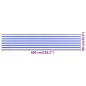 vidaXL Balkon-Sichtschutz Blau und Weiß 90x600 cm HDPE vidaXL Balkon-Sichtschutz Blau und Weiß 90x600 cm HDPE