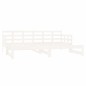 vidaXL Tagesbett Ausziehbar Weiß Massivholz Kiefer 2x(90x200) cm vidaXL Tagesbett Ausziehbar Weiß Massivholz Kiefer 2x(90x200) cm