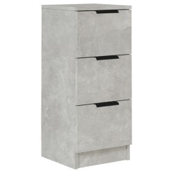 vidaXL Sideboard Betongrau 30x30x70 cm Holzwerkstoff