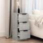 vidaXL Sideboard Betongrau 30x30x70 cm Holzwerkstoff vidaXL Sideboard Betongrau 30x30x70 cm Holzwerkstoff
