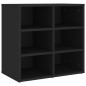 vidaXL Schuhregal Schwarz 52,5x30x50 cm vidaXL Schuhregal Schwarz 52,5x30x50 cm
