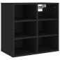 vidaXL Schuhregal Schwarz 52,5x30x50 cm vidaXL Schuhregal Schwarz 52,5x30x50 cm