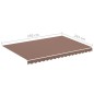 vidaXL Markisenbespannung Braun 3,5x2,5 m vidaXL Markisenbespannung Braun 3,5x2,5 m