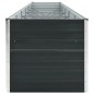 vidaXL Garten-Hochbeet Verzinkter Stahl 480x80x77 cm Anthrazit vidaXL Garten-Hochbeet Verzinkter Stahl 480x80x77 cm Anthrazit