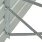 vidaXL Garten-Hochbeet Verzinkter Stahl 480x80x77 cm Anthrazit vidaXL Garten-Hochbeet Verzinkter Stahl 480x80x77 cm Anthrazit
