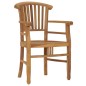 vidaXL Gartenstühle 2 Stk. Massivholz Teak vidaXL Gartenstühle 2 Stk. Massivholz Teak