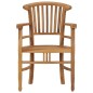 vidaXL Gartenstühle 2 Stk. Massivholz Teak vidaXL Gartenstühle 2 Stk. Massivholz Teak